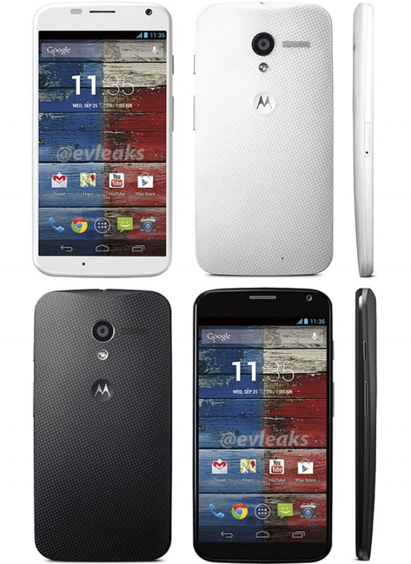 Ảnh báo chí của Moto X Moto X sẽ có vỏ kính Magic Glass, khung nhôm