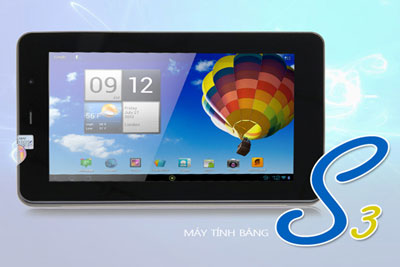 Máy tính bảng S3HD  "Điện thoại khổng lồ" 7-inch giá chỉ 2,8 triệu đồng