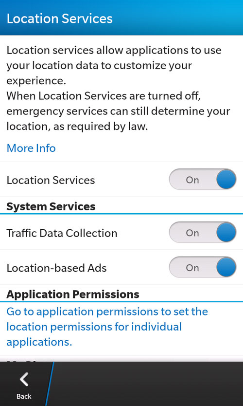 Cách tìm điện thoại BlackBerry 10 bị thất lạc