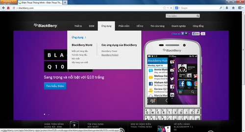 Cách tìm điện thoại BlackBerry 10 bị thất lạc