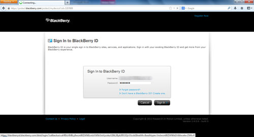Cách tìm điện thoại BlackBerry 10 bị thất lạc