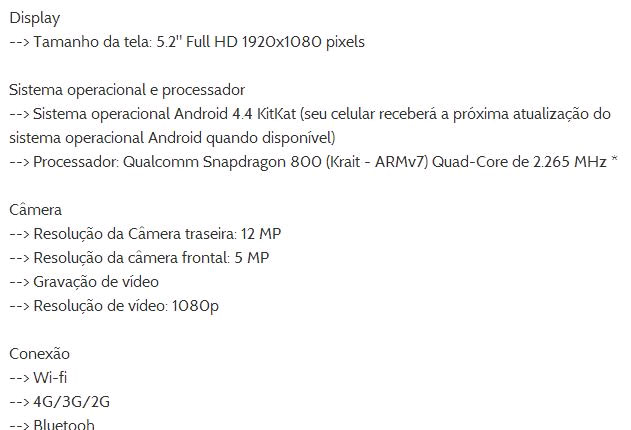 Cấu hình của máy Moto X Plus bất ngờ lên kệ với thông số cấu hình đầy đủ