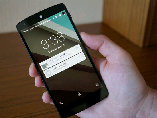 Điện thoại sử dụng Android L Điện thoại cài Android L có pin “trâu” hơn 36%
