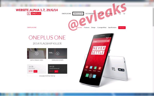 OnePlus chuẩn bị tham gia thị trường tablet với OnePlus Tab