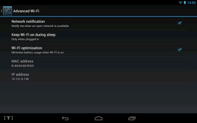 Tắt chế độ Keep Wi-Fi on during sleep Coi chừng lộ mạng Wifi khi dùng thiết bị Android
