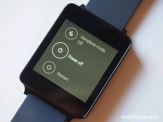 Làm thế nào để khởi động LG G Watch