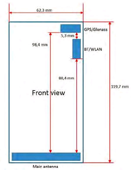 Kích thước của Lumia 530 Lumia 530 khoe kích thước chuẩn và chỉ còn chờ để lên kệ