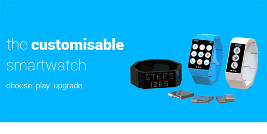 Smartwatch "xếp hình" sẽ xuất hiện vào năm 2015?