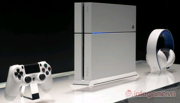 Playstation 4 phiên bản màu trắng sẽ chính thức ra mắt cuối năm nay