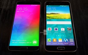 Samsung ra mắt Galaxy F để đối đầu trực tiếp với iPhone 6