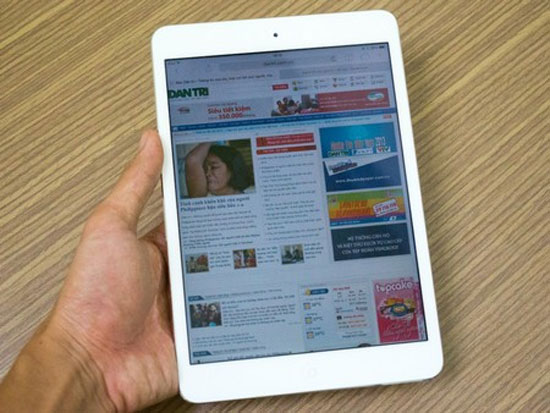 iPad Mini 2 Điểm mặt những tablet sáng giá hiện nay