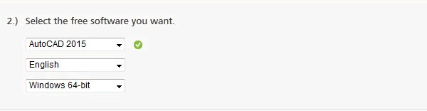 Lựa chọn phiên bản, cấu hình cài đặt AutoCAD FREE Bản quyền AutoCAD 3 năm, đăng ký ngay