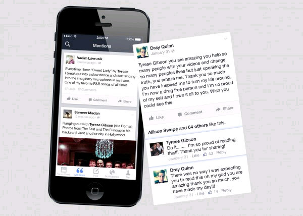 Facebook ra ứng dụng cho người nổi tiếng