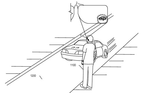 Bằng sáng chế kính mắt thông minh của microsoft Microsoft đăng ký bản quyền mắt kính thông minh