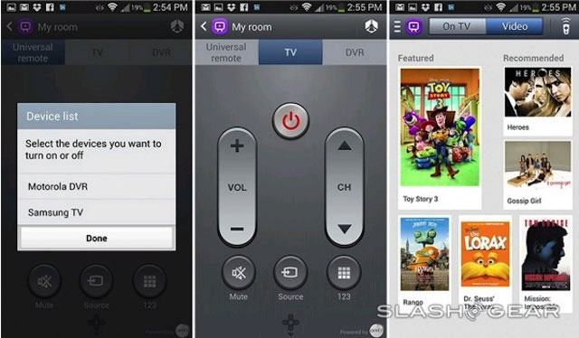 Ứng dụng điều khiển TV của Samsung Danh sách smartphone sở hữu tính năng điều khiển TV