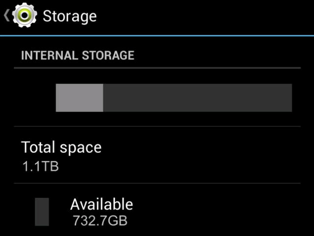 Bộ nhớ trong của smartphone sẽ tăng lên 1TB Smartphone trong tương lai sẽ có bộ nhớ lên đến 1TB