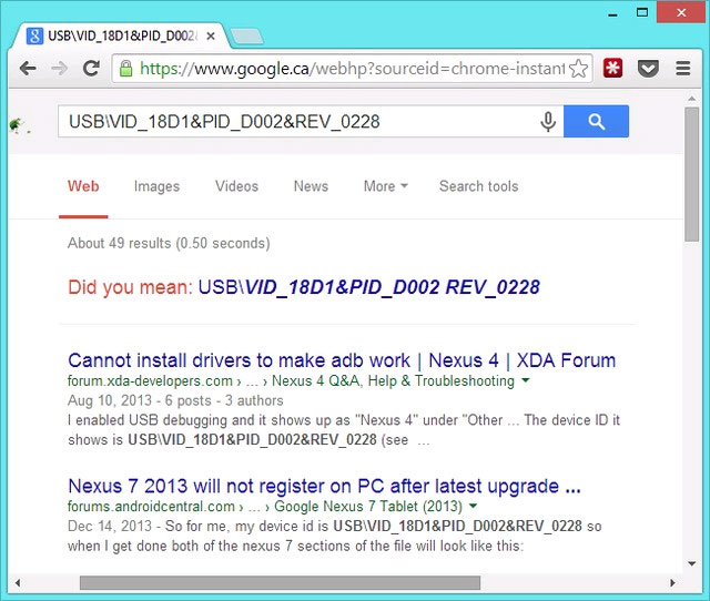 Tìm kiếm chuỗi ký tự trên google Cách nhận biết và cài đúng driver còn thiếu cho Windows?