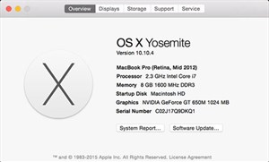 Apple phát hành OS X 10.10.4 để sửa lỗi kết nối mạng