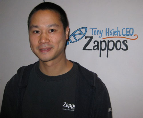 12 lời khuyên khiến bạn phải bỏ việc ngay lập tức để trở thành doanh nhân Tony Hsieh- CEO Zappos