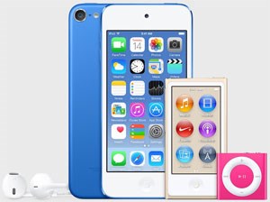 Lộ diện ảnh iPod Touch, iPod Nano và iPod Shuffle