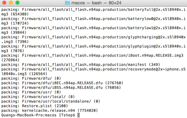 Tạo custom firmware Hướng dẫn hạ cấp iPhone 4s và iPad 2 về iOS 6.1.3