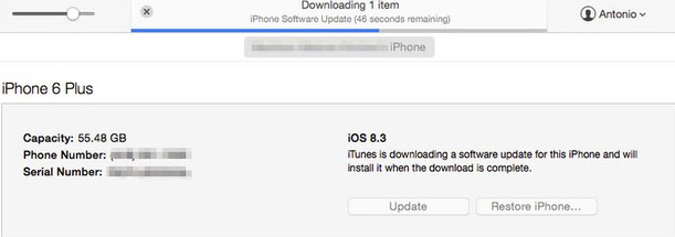Chờ đợi quá trình download và cài đặt Phải làm thế nào khi muốn lên đời iOS 8.4 mà iPhone thiếu bộ nhớ?