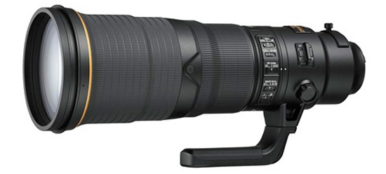 Nikon ra 2 ống siêu tele cho máy full-frame và một ống góc rộng