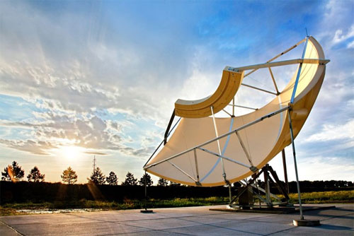 Ăng-ten khổng lồ này sẽ gửi và nhận tín hiệu rồi truyền qua hệ thống cáp quang đến từng nhà trên toàn thế giới