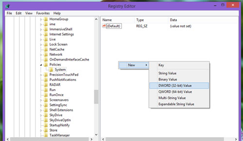 Vô hiệu hóa phím tắt Lockscreen trên Windows Vô hiệu hóa tổ hợp phím tắt WIN + L