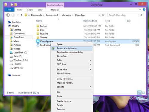 Hướng dẫn sử dụng CloneApp