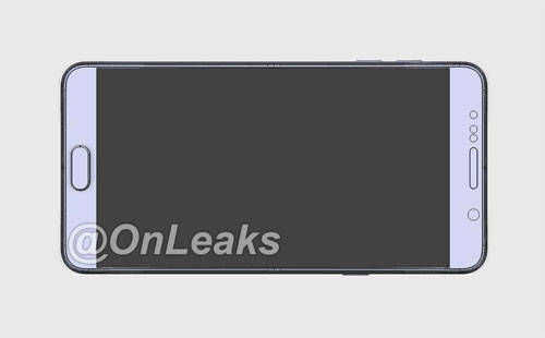 Hình ảnh về Galaxy Note 5