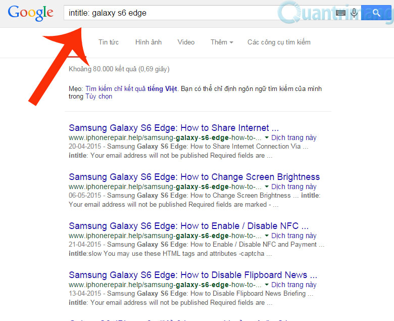 Hướng dẫn tìm kiếm Google chuyên nghiệp bằng cú pháp