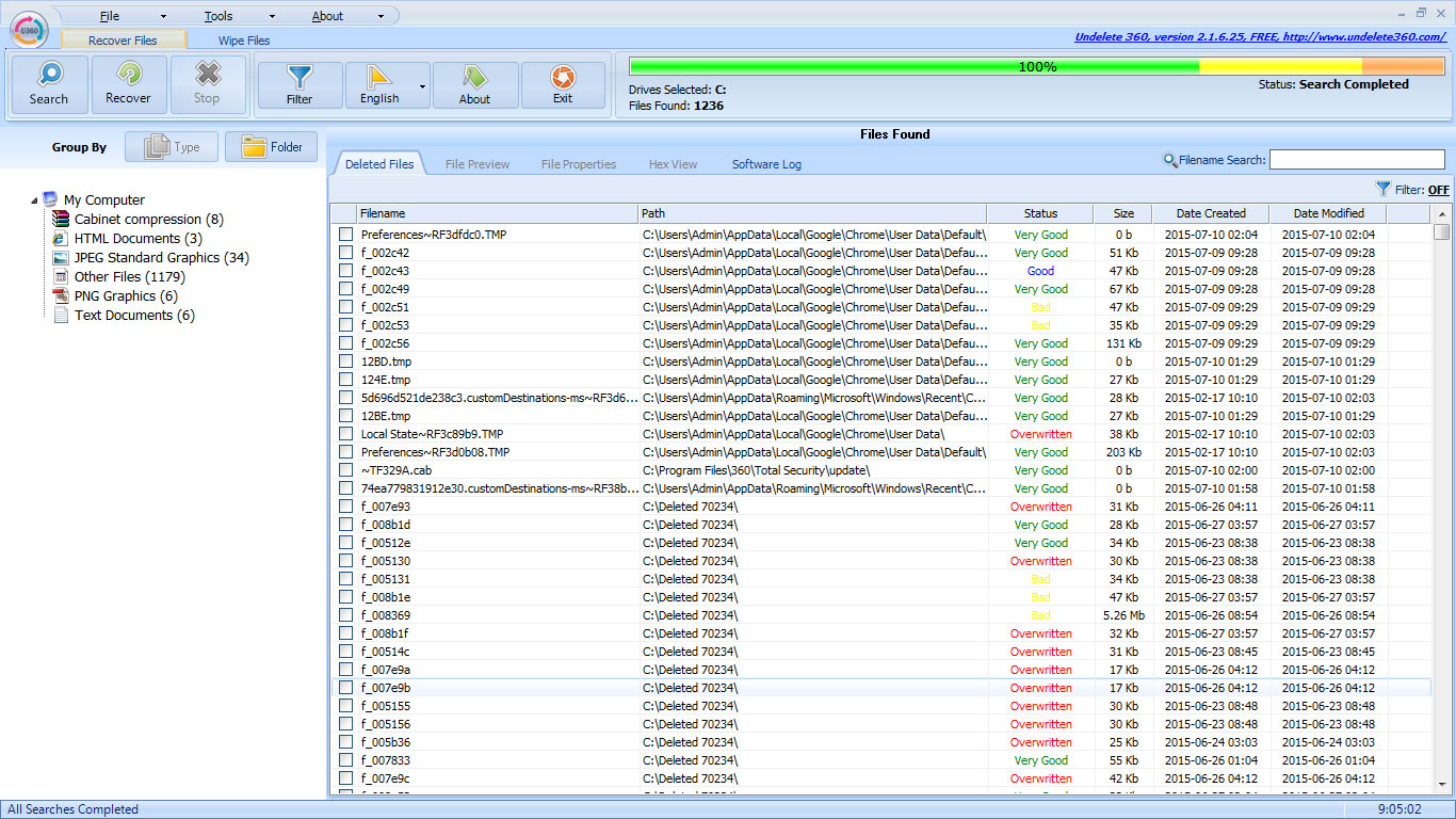 Cách tìm và khôi phục dữ liệu đã xoá