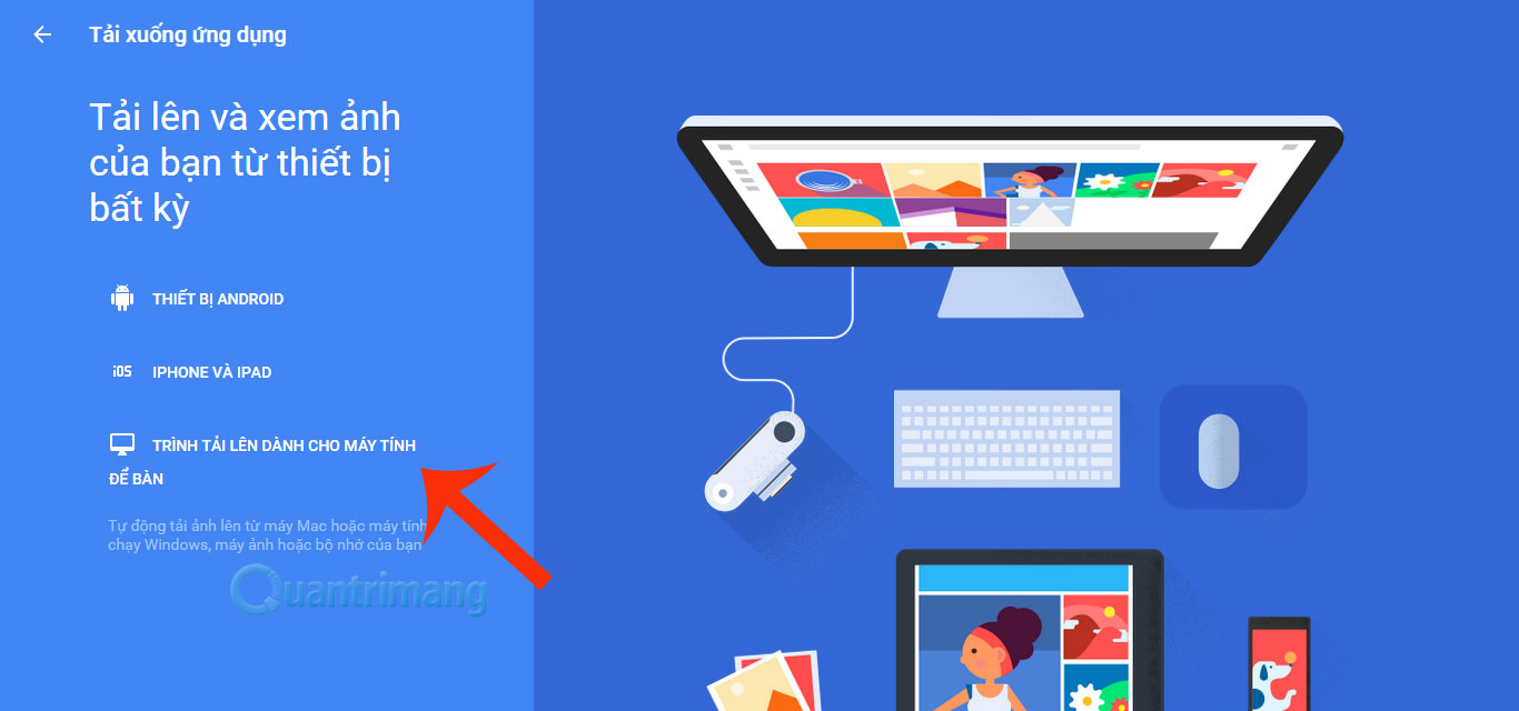 Hướng dẫn cài Google Photos cho máy tính Hướng dẫn cài Google Photos cho máy tính