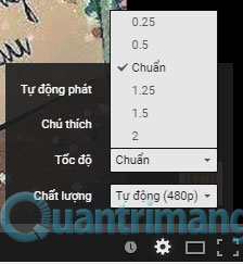 5 mẹo nên biết khi dùng YouTube Thay đổi tốc độ video