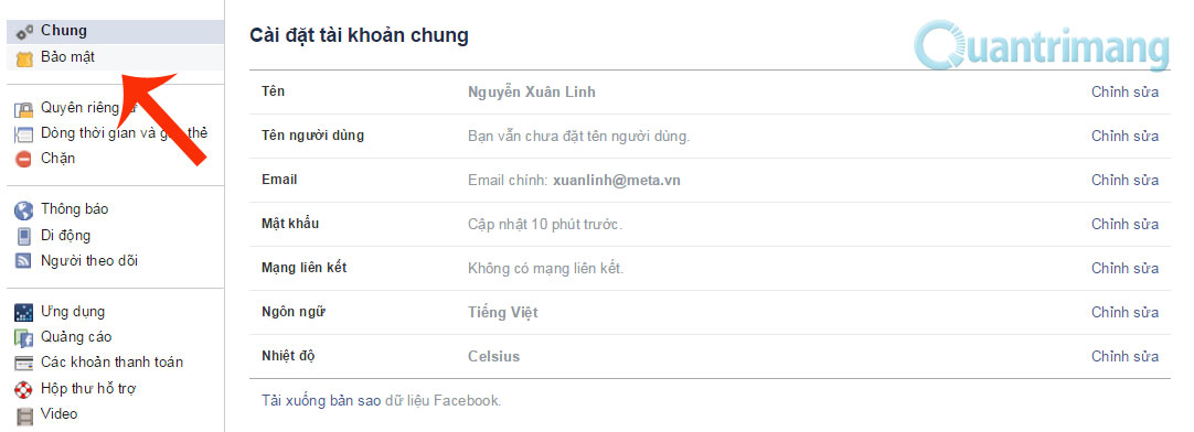 Hướng dẫn khoá Facebook tạm thời