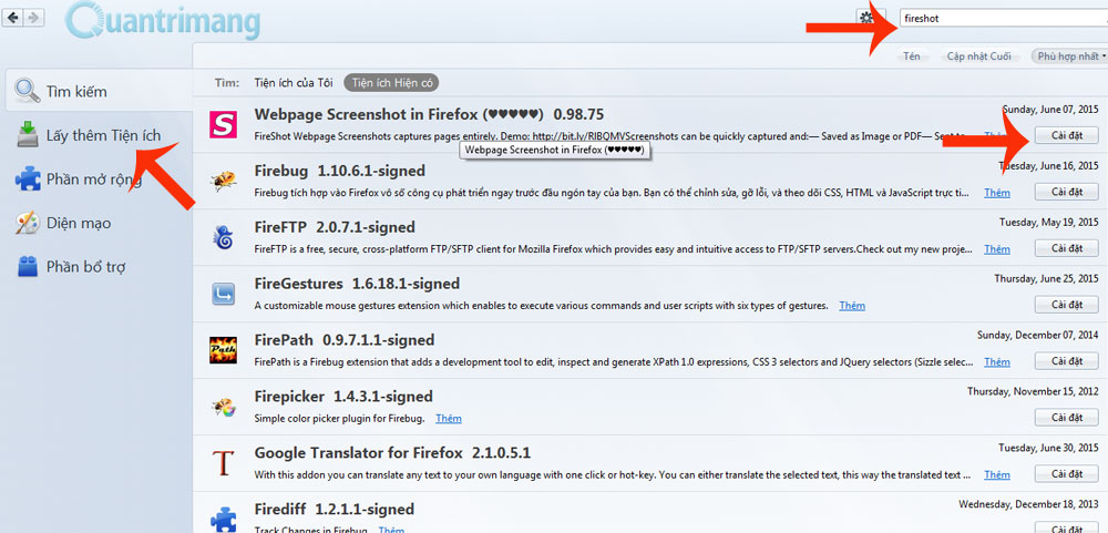 Cách chụp ảnh website trên Chrome và Firefox Cách chụp ảnh website trên Chrome và Firefox