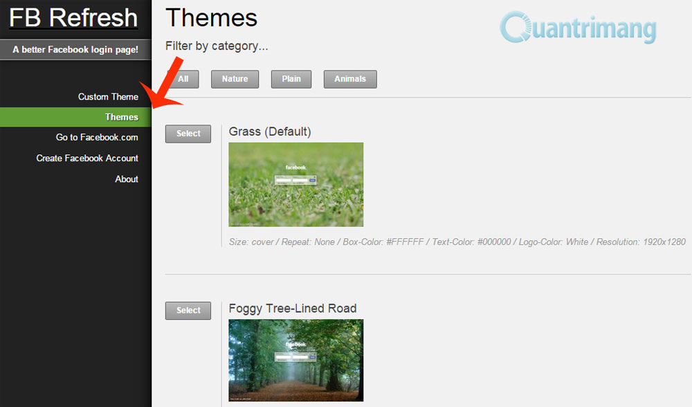 Cách đổi giao diện Facebook theo sở thích
