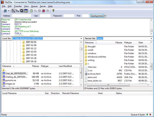 FileZilla (Nguồn: ComputerWorld)