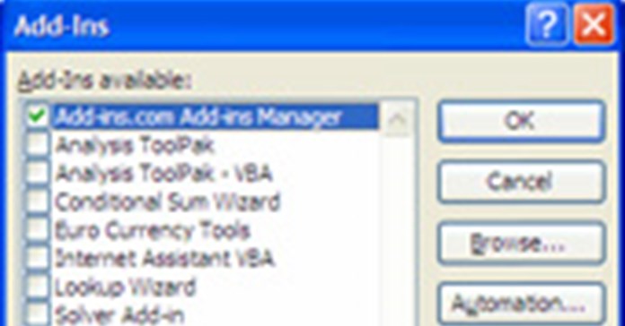 MS Excel 2003 - Bài 14: Cài đặt và gỡ bỏ Add-in Excel miễn phí