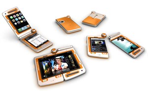 Ý tưởng di động Sony Ericsson xoay đa hướng