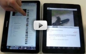 Video - Slate Windows 7 "so găng" iPad