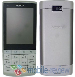 Nokia X3-02 với màn hình cảm ứng