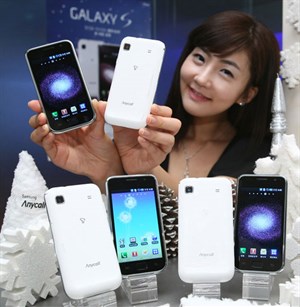 Galaxy S thêm bản 'tuyết trắng' đón giáng sinh