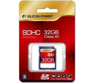 Thẻ nhớ SDHC Class 10 32 GB của Silicon Power