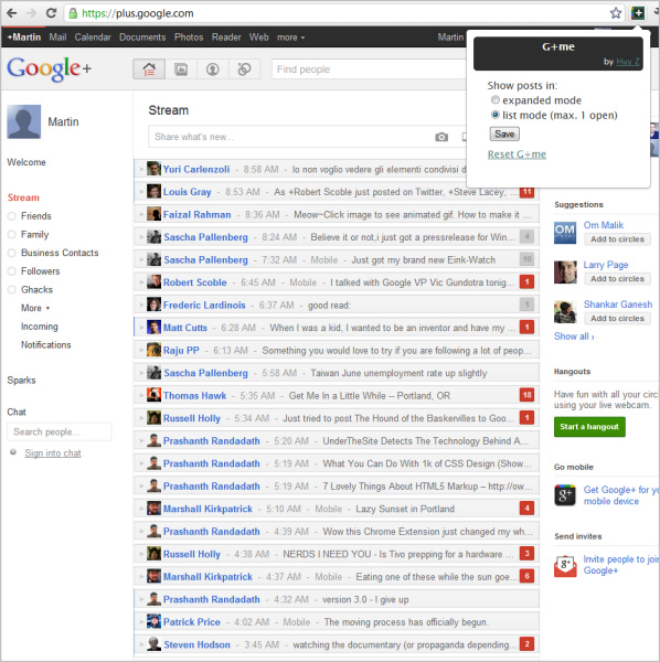 40 mẹo dành cho người sử dụng Google Plus