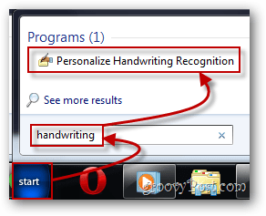 Kích hoạt tính năng nhận dạng chữ viết tay trên Windows 7