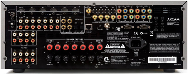 A/V receiver chuyên âm thanh AVR400