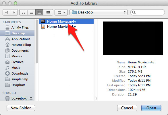 Chuyển đổi file .MKV để xem trên iPad trong Mac OS X