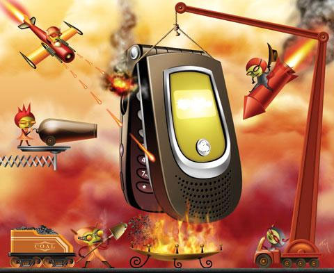 Tin tặc “dội bom” điện thoại ngày càng nhiều